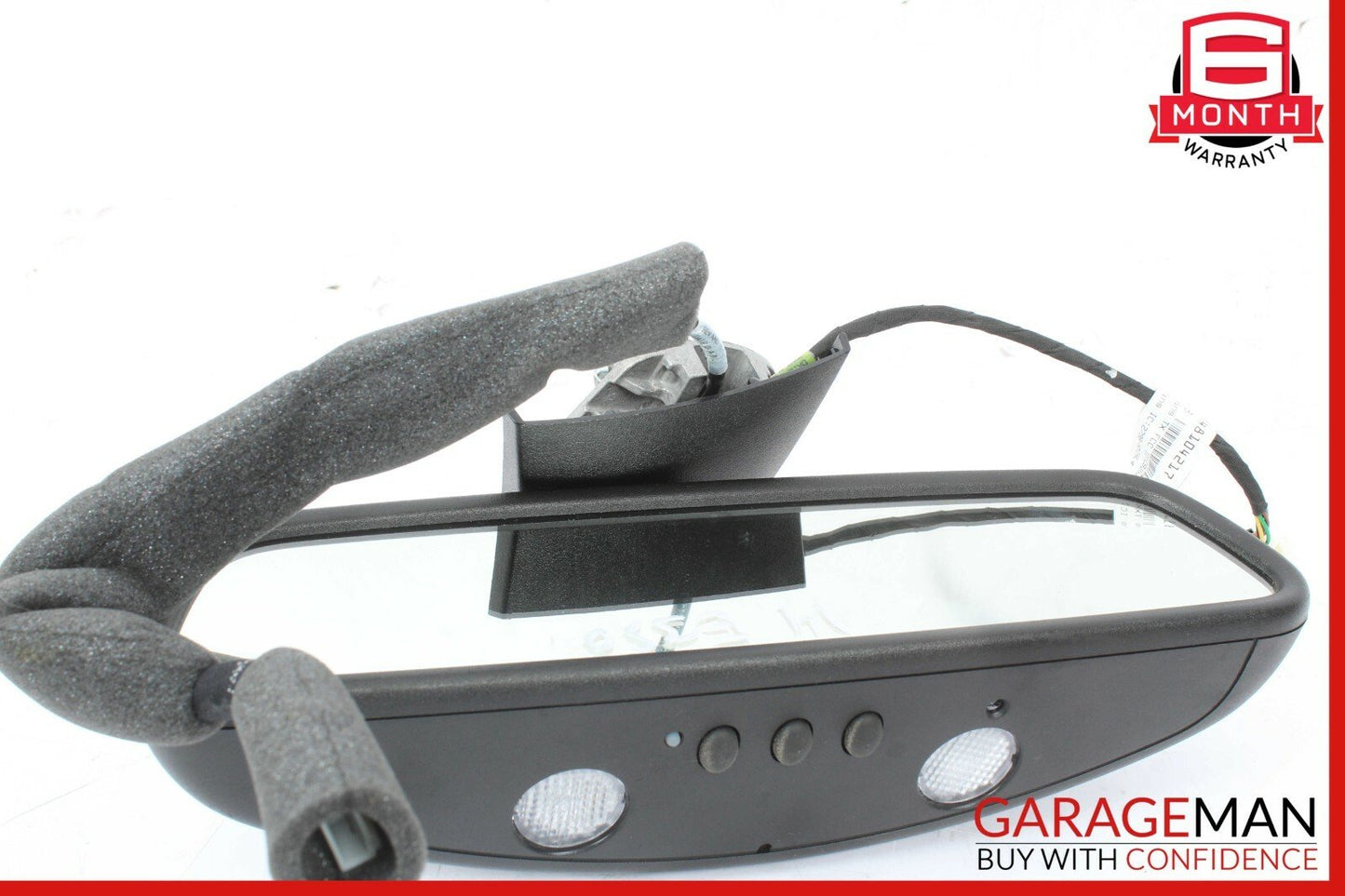 10-16 Mercedes W212 E350 C250 Front Top Upper Rear View Mirror Black 2048104217