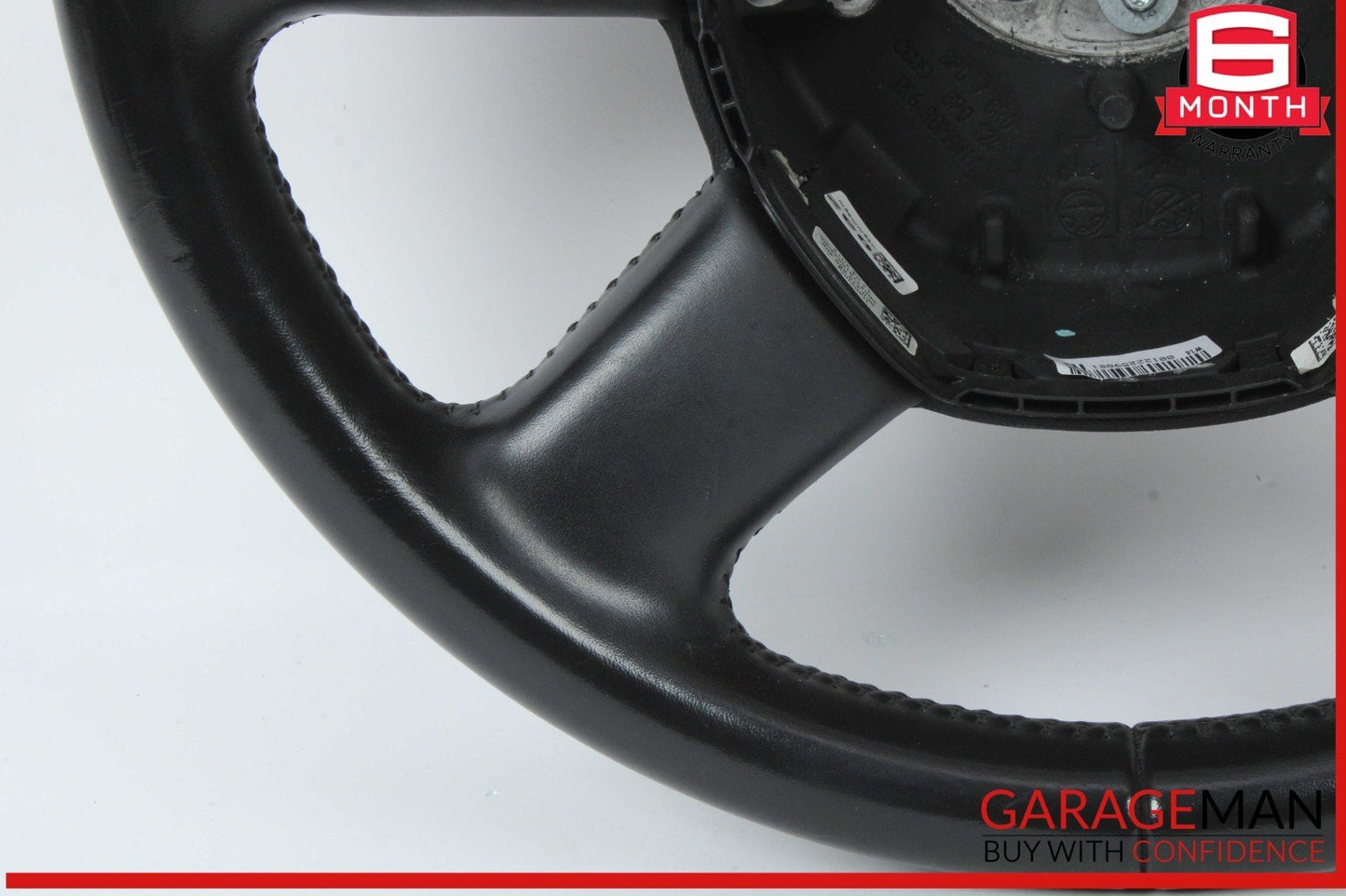 09-12 Audi Q5 4 Spoke Steering Wheel w/ Control Switch Assembly OEM