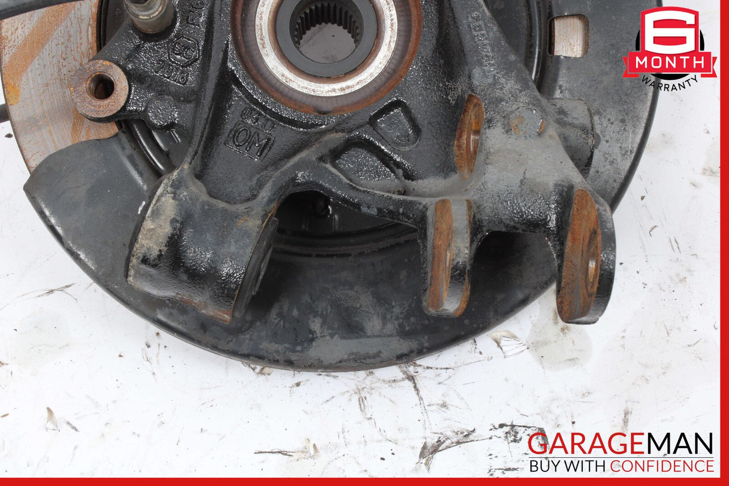 03-10 Porsche Cayenne 955 957 Rear Right Wheel Spindle Knuckle Hub Bearing OEM