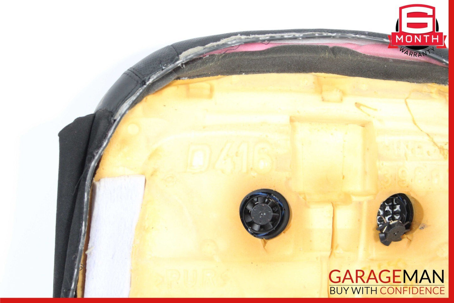 07-14 Mercedes W216 CL550 Front Left Side Lower Bottom Seat Cushion Cover