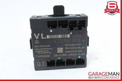 08-18 Mercedes W204 C250 E400 Front Left Side Door Control Module 2129003914 OEM