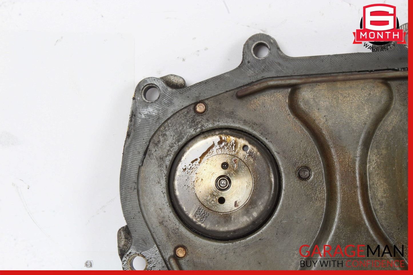 12-18 Mercedes X166 GL450 Front Right / Left Engine Timing Chain Cover Plate