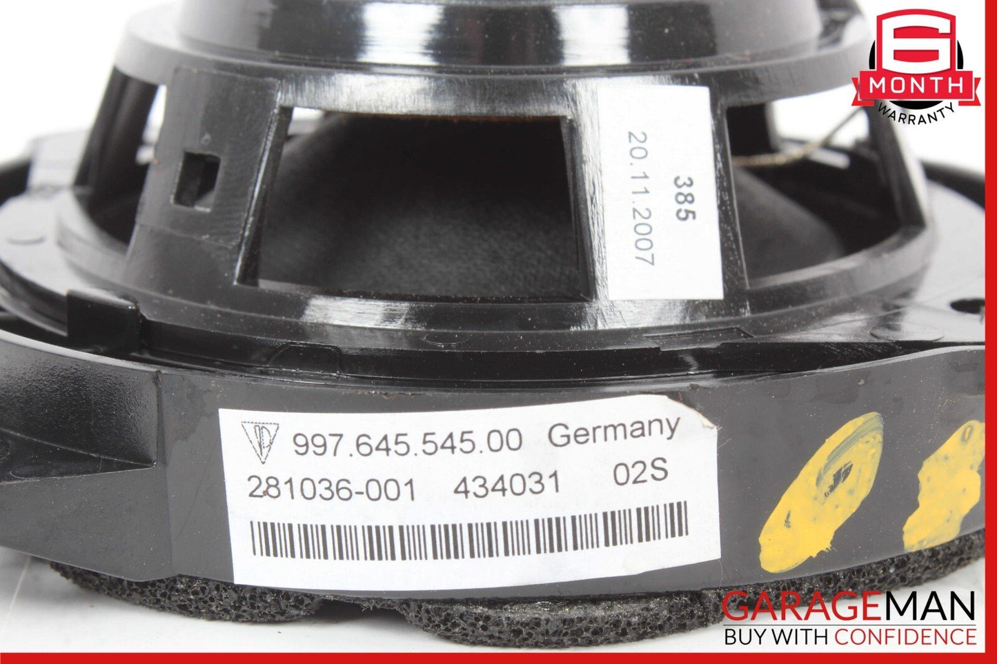 05-13 Porsche Cayman 987 911 Bose Rear Panel Loud Speaker 99764554500 OEM