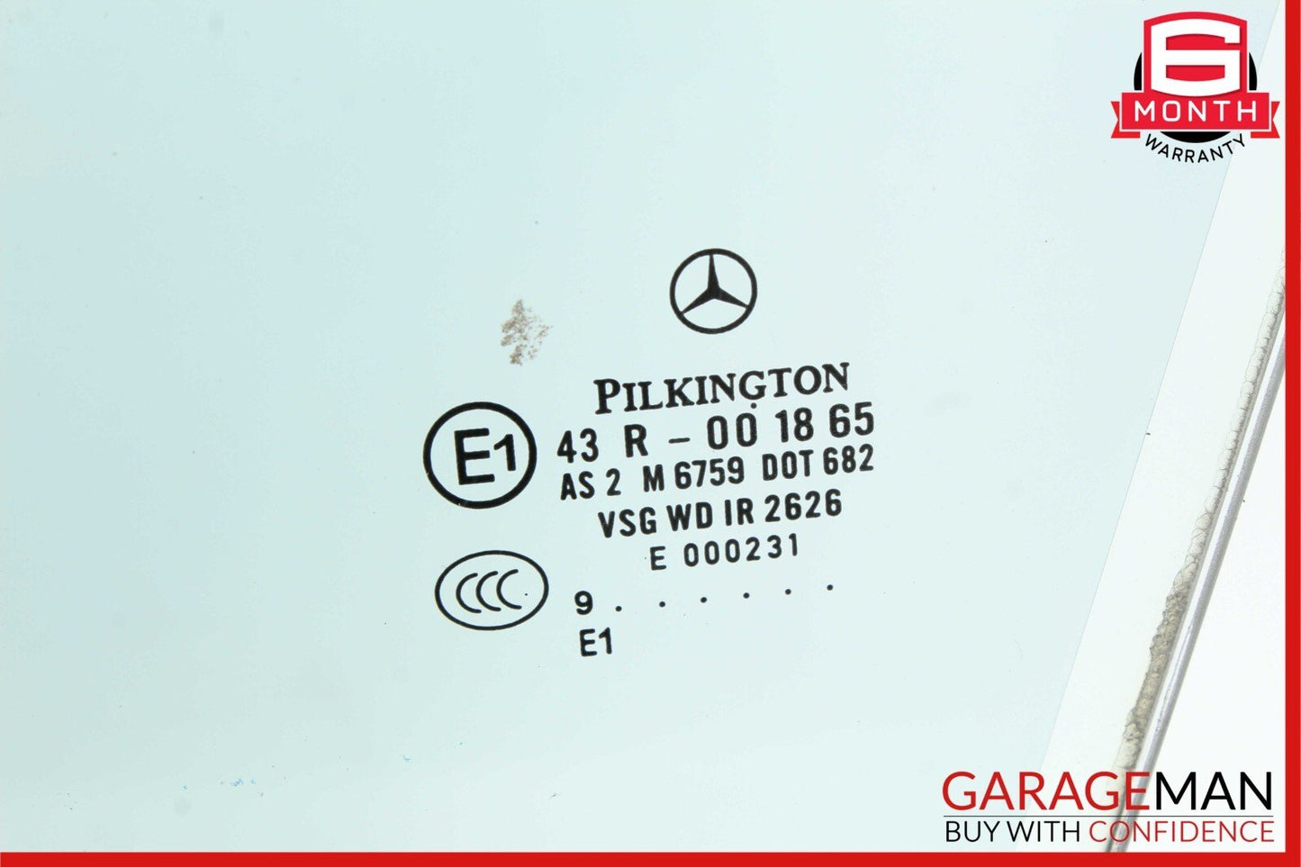 07-14 Mercedes W216 CL550 AMG Front Left Driver Side Door Window Glass OEM