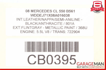 07-14 Mercedes W216 CL550 S63 Voice Language Communication Control Module OEM