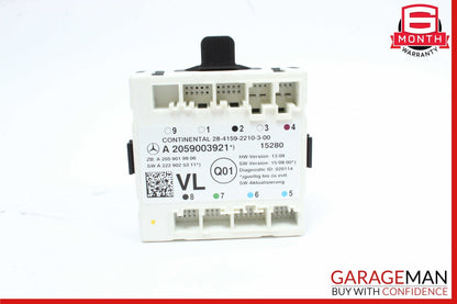16-19 Mercedes W205 C300 C350e Front Left Side Door Control Module Unit OEM