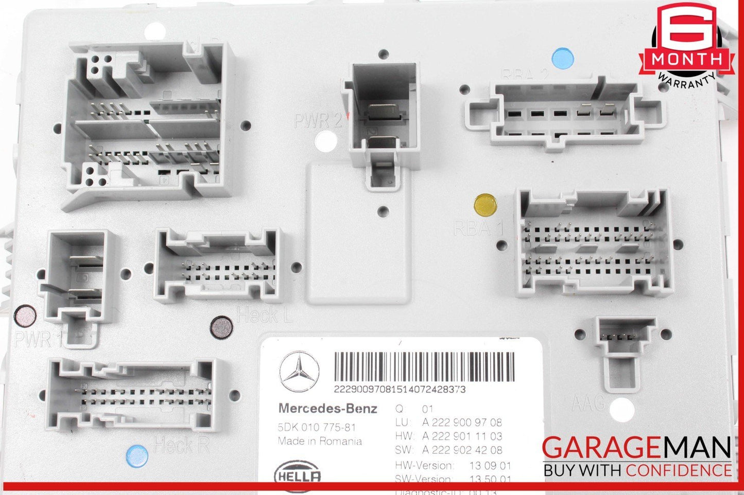 15-18 Mercedes W205 C300 C400 C350e Rear Trunk SAM Control Module Unit OEM