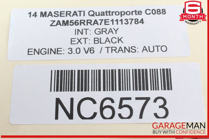 14-17 Maserati Quattroporte Ghibli Rear Right or Left Side Control Arm 670007251