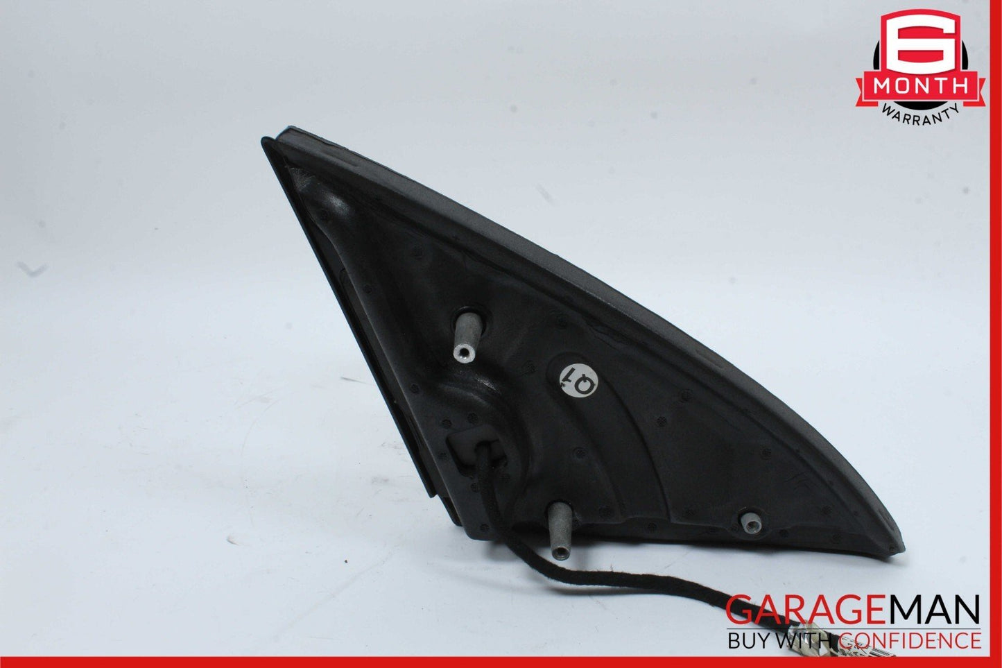 06-10 Mercedes W251 R350 R500 Front Left Side Mirror Door Rear View White OEM