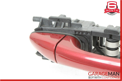 05-08 Mercedes R171 SLK350 Front Right Passenger Side Exterior Door Handle Red