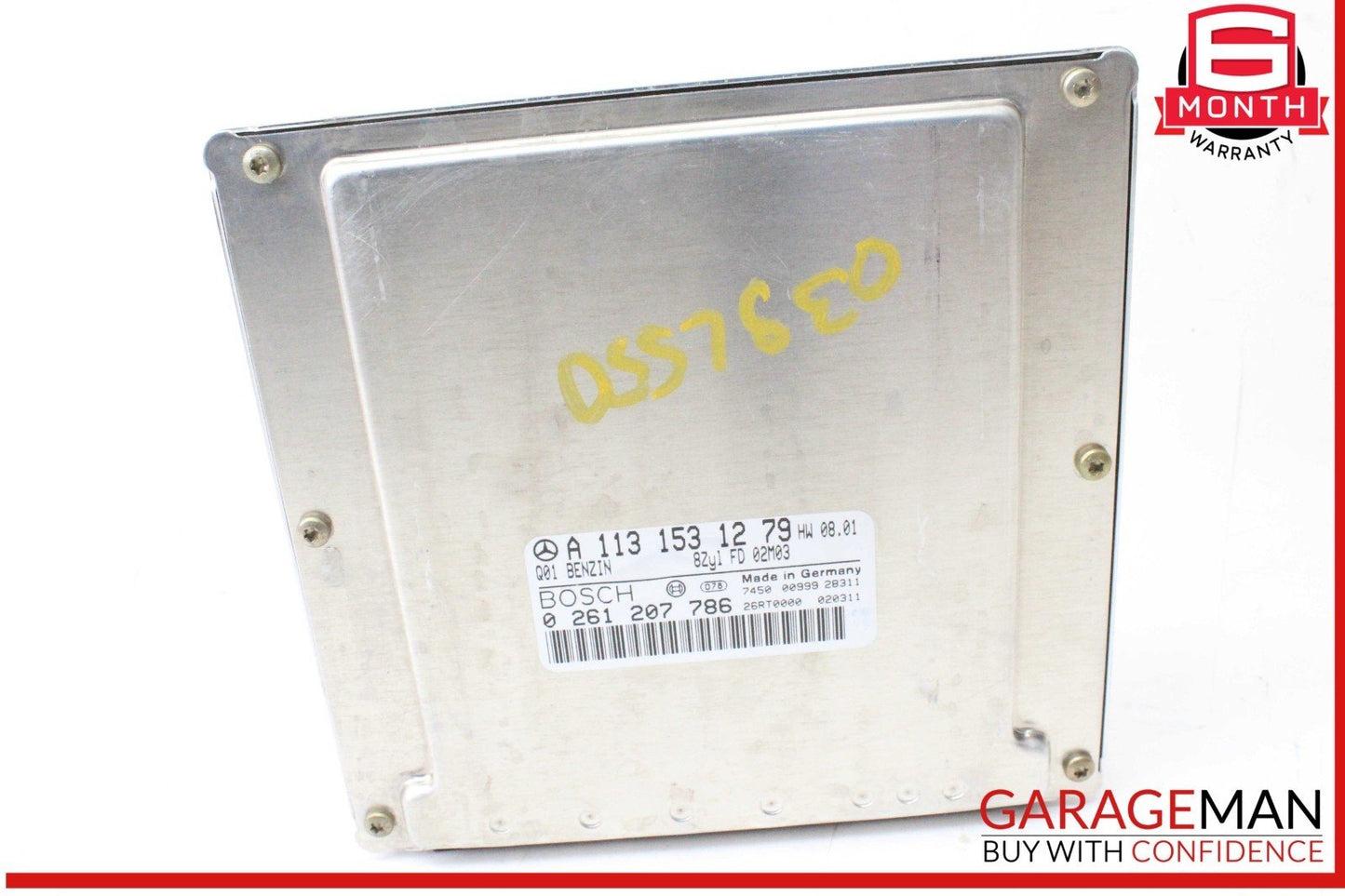 03-06 Mercedes R230 SL500 S500 CL500 ECU Engine Control Module Unit 1131531279