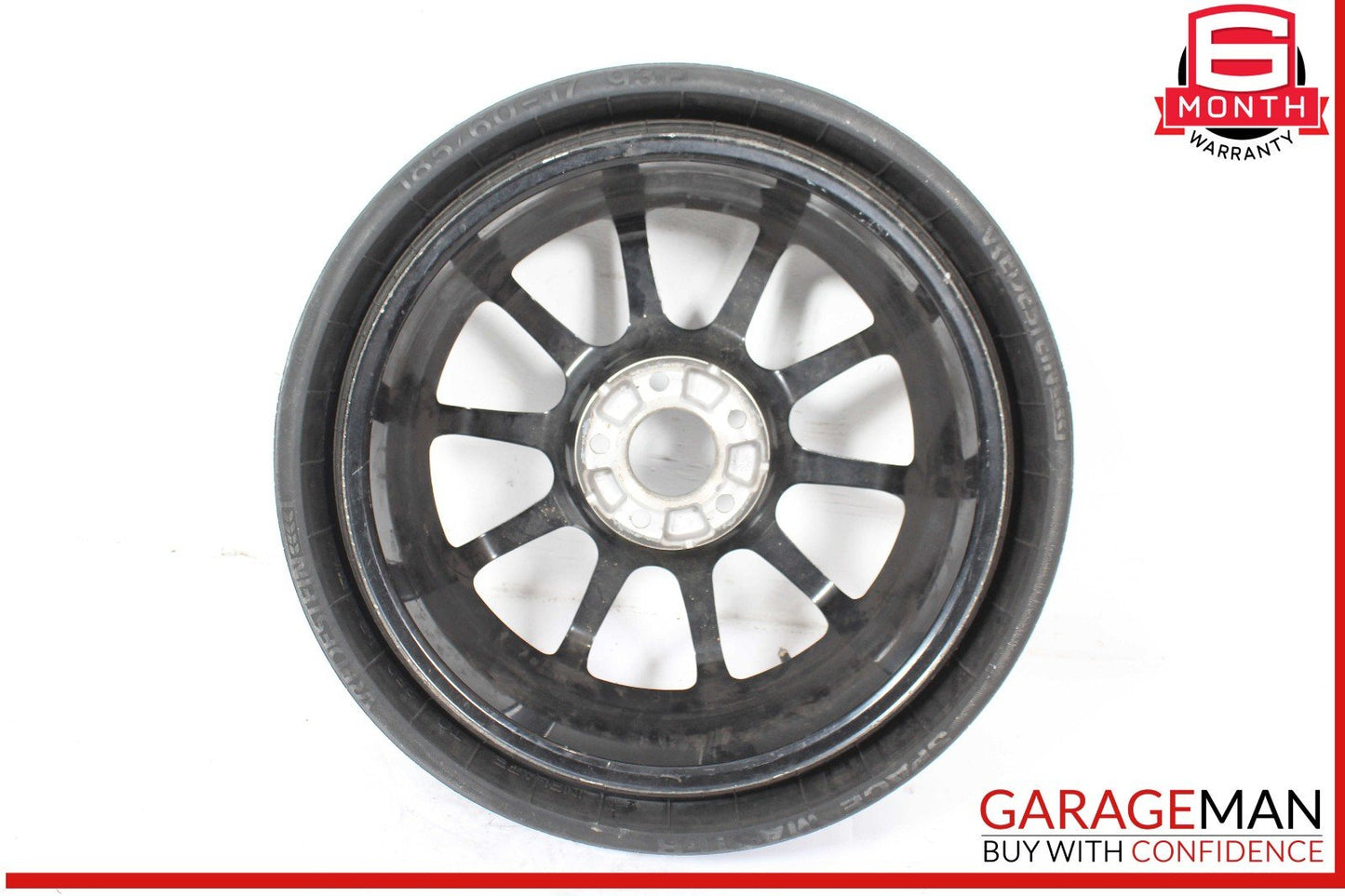 03-12 Mercedes R230 SL500 SL550 Emergency Spare Tire Wheel Donut Rim 17" 17 OEM