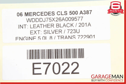 06-11 Mercedes CLS500 CLS55 AMG Rear Left Door Control Module 2198200226 OEM