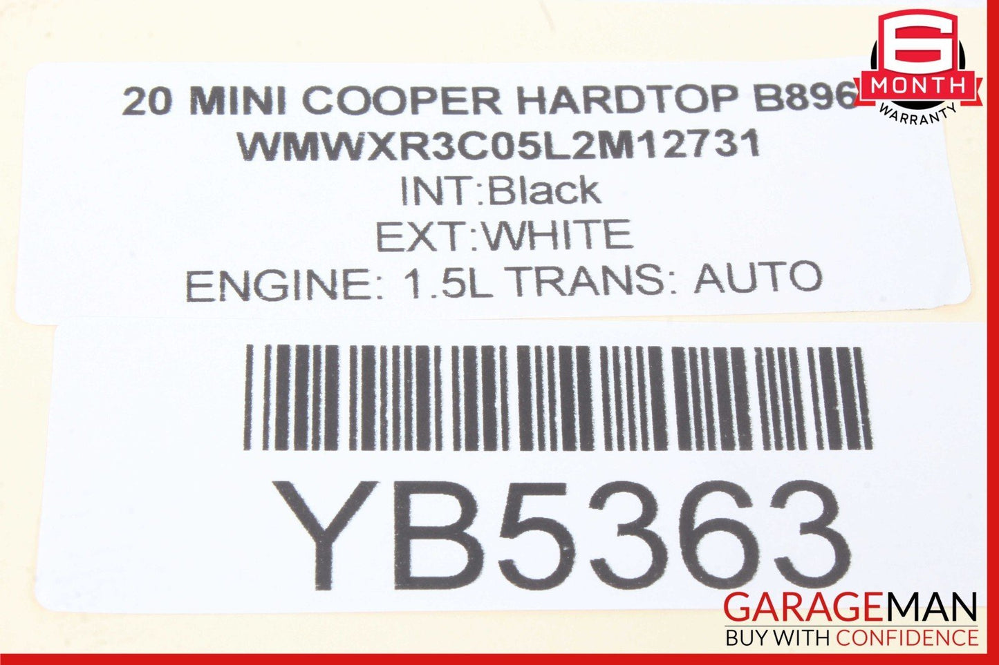 14-21 Mini Cooper Front Left Driver Side Dash AC Air Vent Grille OEM