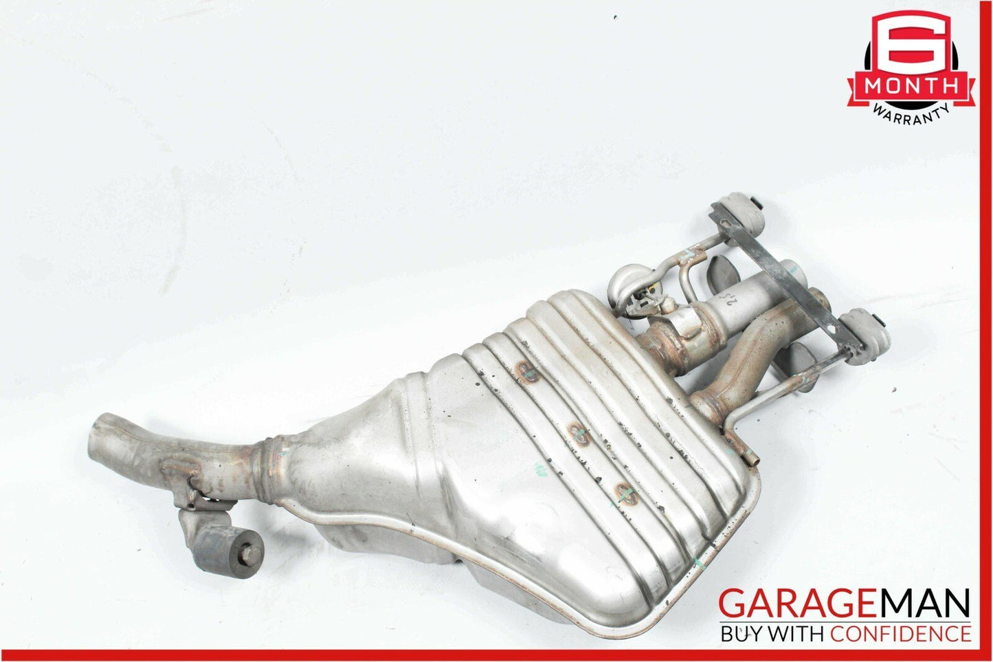 12-13 Mercedes W221 S550 4.7 Rear Left Driver Side Exhaust Muffler Tips OEM