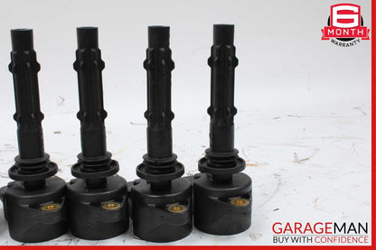 05-13 Mercedes R171 SLK300 C300 M272 Ignition Coil Spark Plug Set of 6 Pc OEM