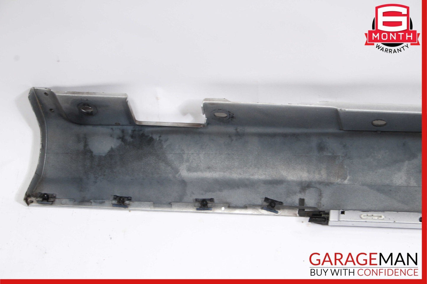 06-09 Mercedes W209 CLK350 CLK550 Base Right Rocker Molding Side Skirt Silver