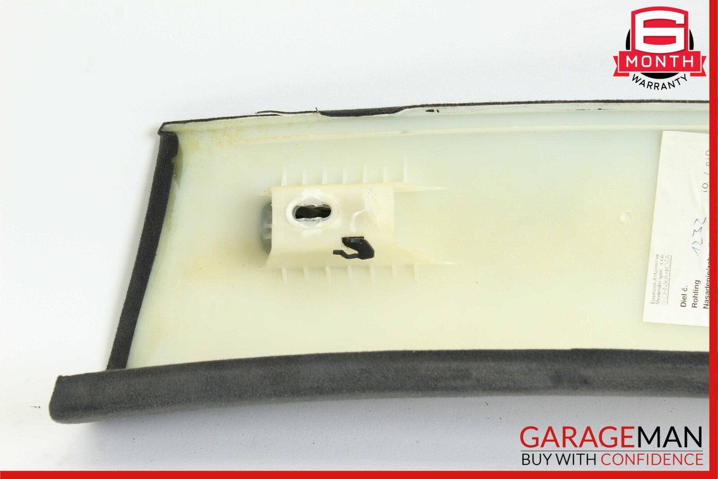 03-10 Porsche Cayenne S 955 Front Right Side A Pillar Trim Cover Panel Black OEM