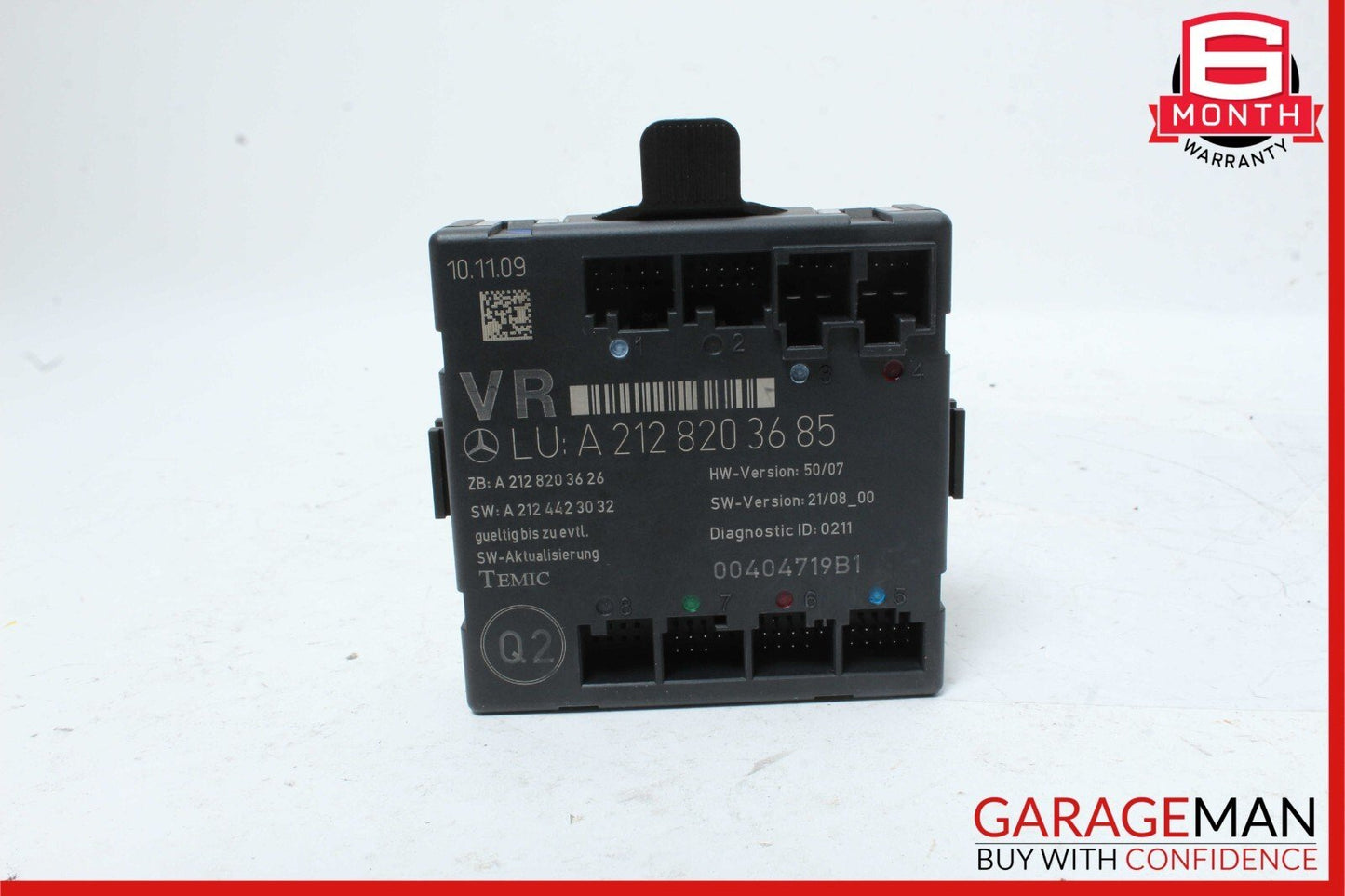 08-18 Mercedes E350 E400 C300 CLS550 Front Right Side Door Control Module OEM