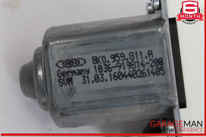 14-17 Audi SQ5 Rear Left Driver Side Window Regulator Motor 8K0959811A OEM