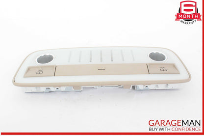 10-18 Mercedes W212 E350 Rear Overhead Dome Light Beige 2128205001 OEM