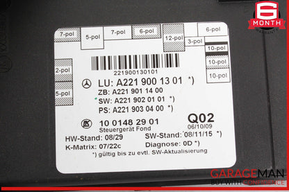 07-13 Mercedes W221 S400 Hybrid Rear Right or Left Side Door Control Module OEM