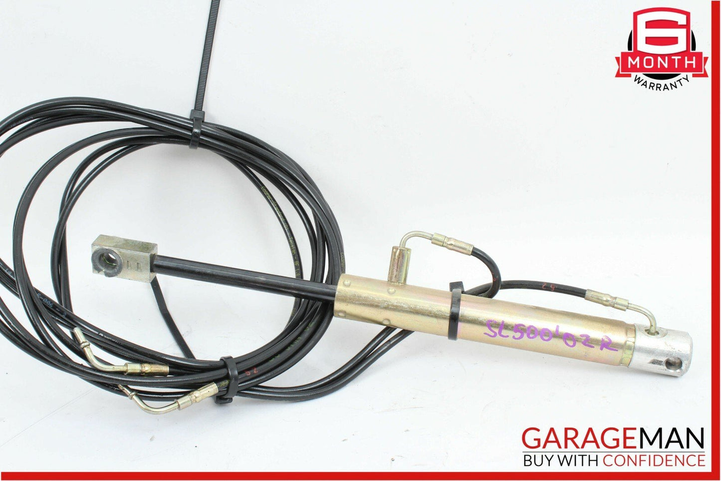 03-11 Mercedes R230 SL500 SL550 Convertible Right Main Top Drive Lift Cylinder