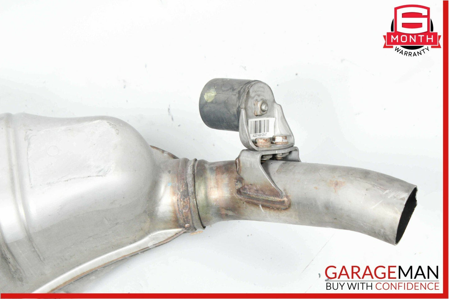 12-13 Mercedes W221 S550 4.7 Rear Right Passenger Side Exhaust Muffler Tips OEM