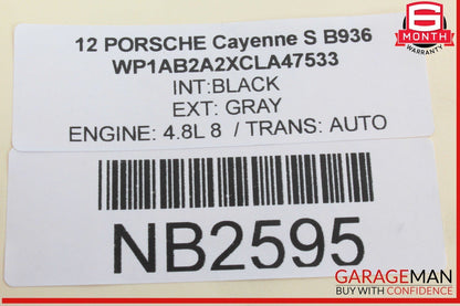 11-14 Porsche Cayenne S 958 Central Gateway Control Module OEM