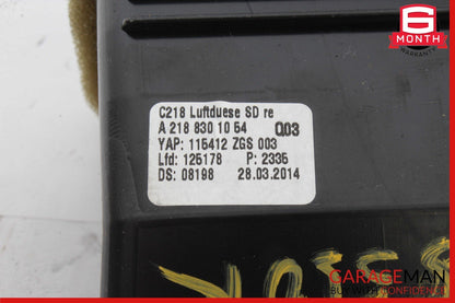12-18 Mercedes W218 CLS550 CLS63 AMG Right Side Dashboard A/C AC Air Vent OEM