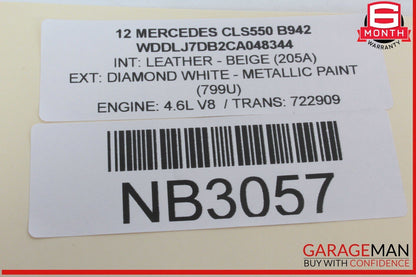 12-14 Mercedes W218 CLS550 Park Assist Parktronic Sensor Module Control OEM