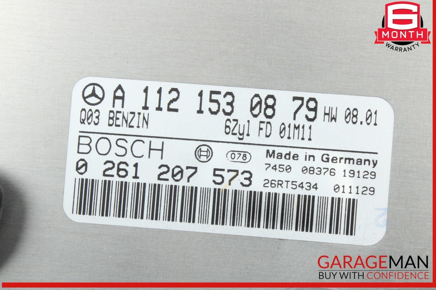 01-05 Mercedes W163 ML320 CLK320 ECU ECM Engine Control Module Unit OEM