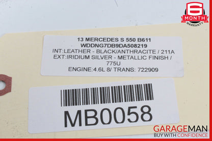 07-14 Mercedes W221 S550 CL550 Front Right Side Seat Control Switch OEM