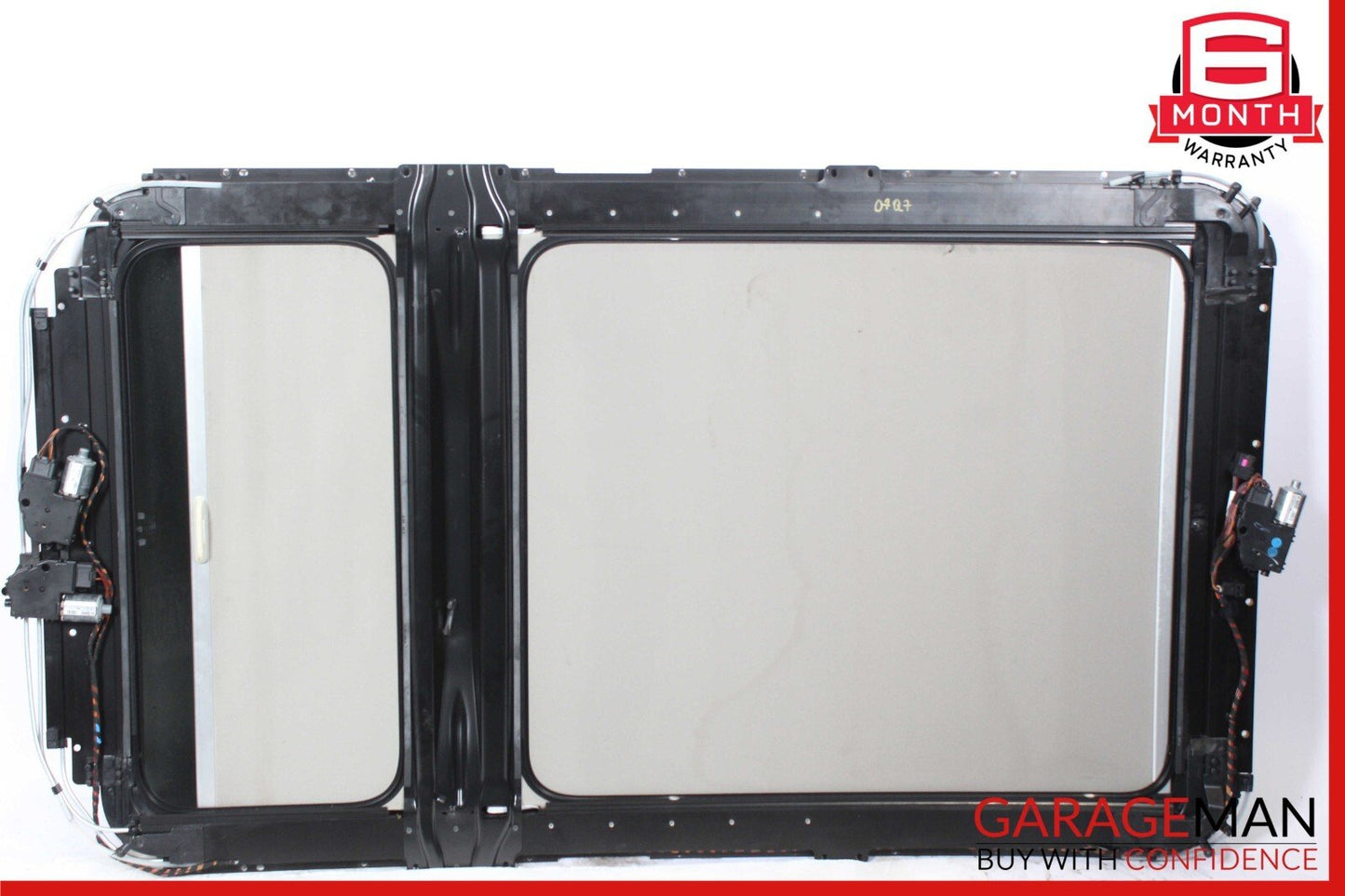 07-15 Audi Q7 Complete Panoramic Sunroof Sun Roof Glass Motor Frame Assembly OEM