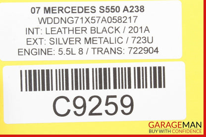07-13 Mercedes W221 S450 S550 Front Right Passenger Seat Occupancy Sensor OEM