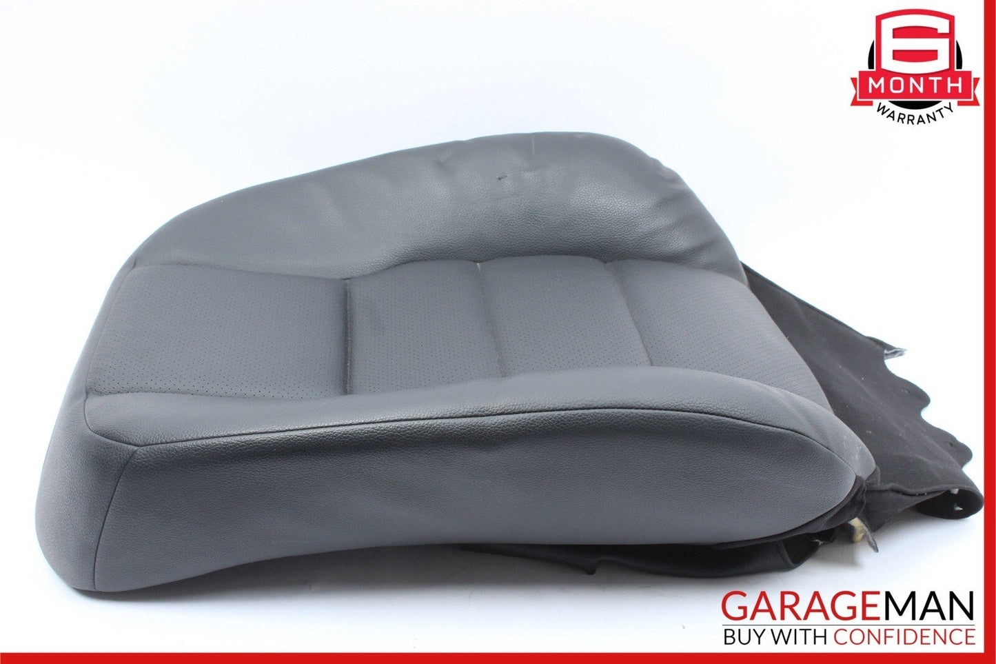 08-14 Mercedes W204 C300 4MATIC Front Left Side Top Upper Seat Cushion Black OEM