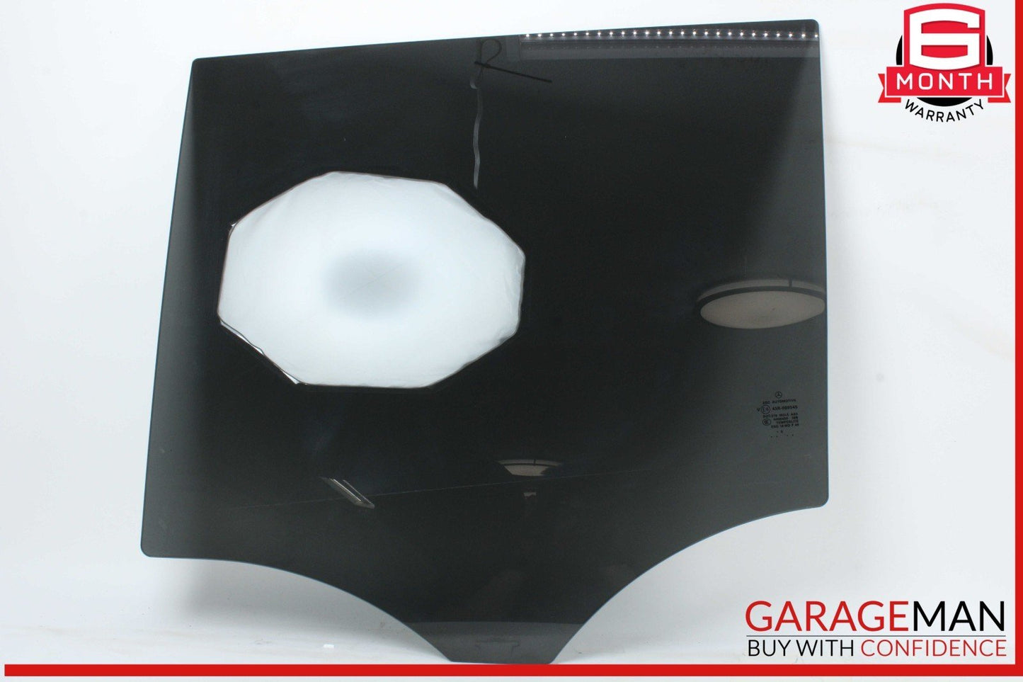 13-19 Mercedes X166 GL450 GLS550 Rear Left Side Window Glass 1667352510 OEM