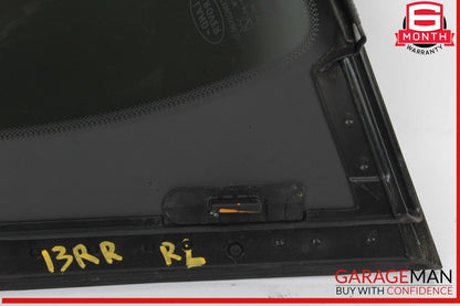10-13 Land Rover Range Rover Sport Rear Left Driver Side Quarter Window Glass