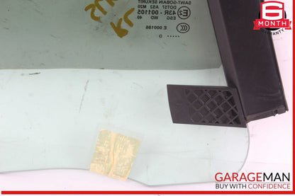 05-11 Mercedes R171 SLK300 Rear Left Side Door Quarter Window Glass OEM