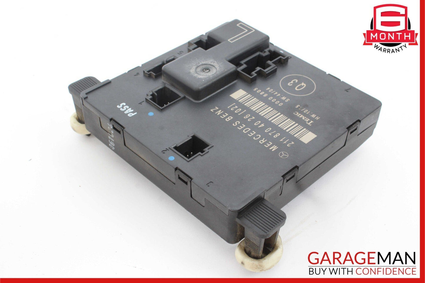 03-09 Mercedes W211 E320 E350 E63 AMG Rear Left Side Door Control Module Unit