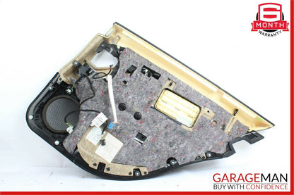 07-09 Mercedes W211 E350 E550 Rear Left Side Interior Door Panel Assembly Black