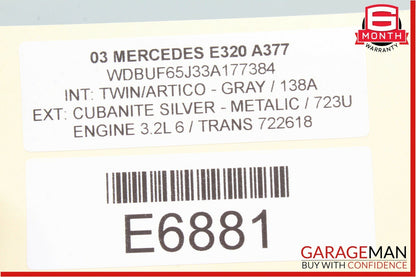 03-09 Mercedes W211 E320 Rear Right / Left Door Window Control Switch Button OEM