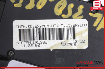 98-05 Mercedes W163 ML350 Front Left Driver Side Seat Adjust Control Switch OEM