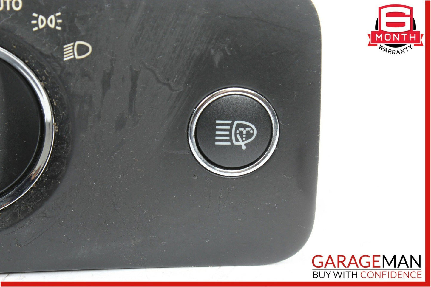 06-11 Mercedes W219 CLS500 Headlight Switch Washer Black 2195450104 OEM