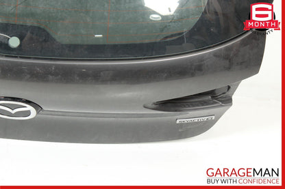 19-24 Mazda 3 Hatchback Rear Trunk Boot Hatch Lid Liftgte Gray OEM