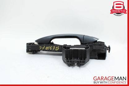 08-17 Mercedes W212 E350 Front Left Side Exterior Door Handle Tenorite Grey