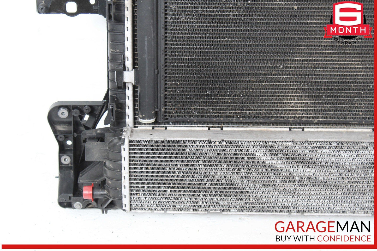 12-18 Audi A6 Engine Water Cooling Radiator A/C Air AC Condenser OEM