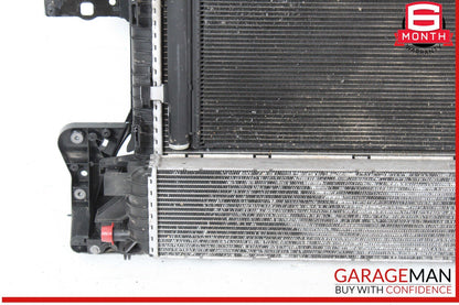 12-18 Audi A6 Engine Water Cooling Radiator A/C Air AC Condenser OEM
