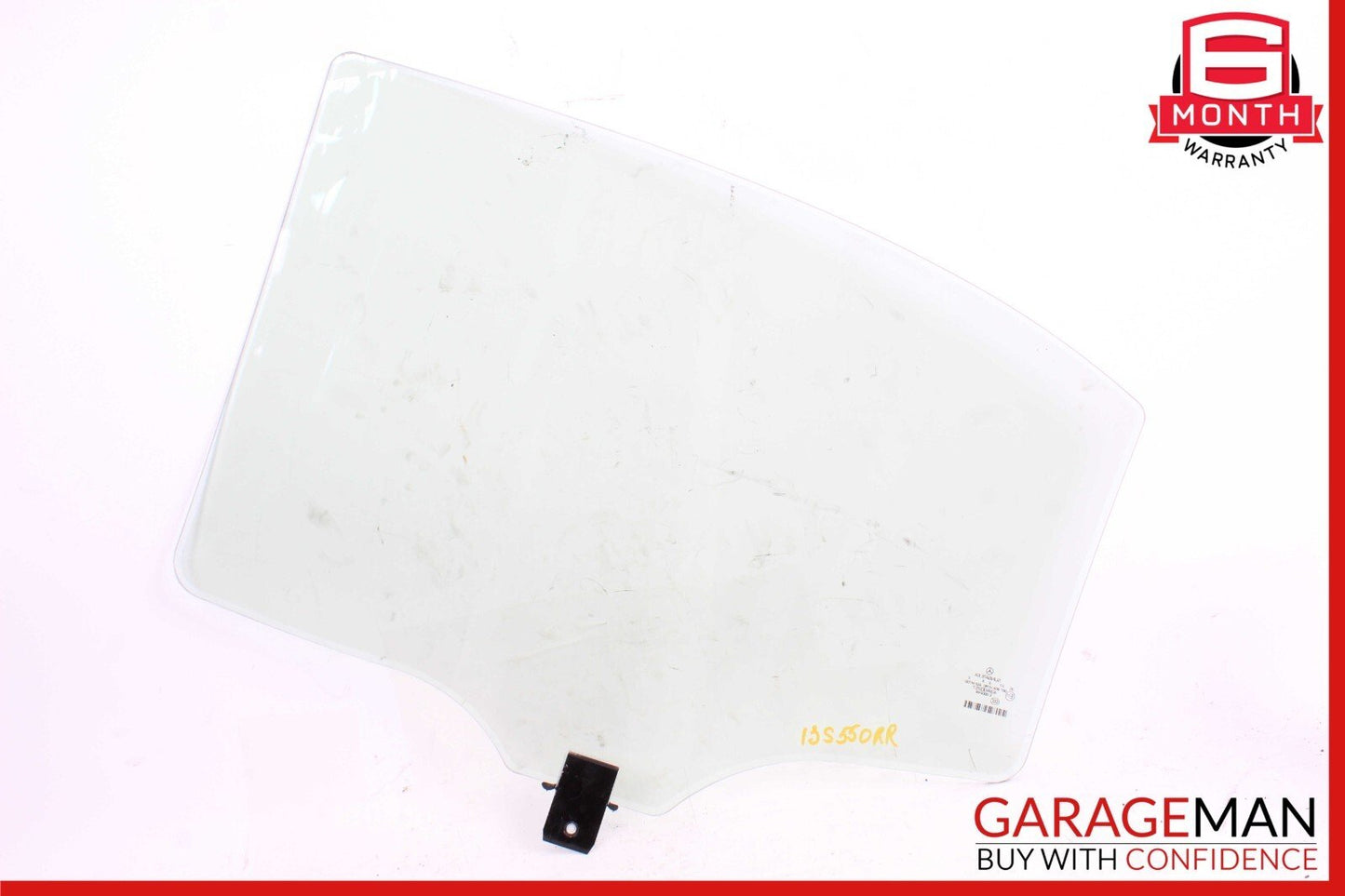 07-13 Mercedes W221 S550 S600 Rear Right Passenger Side Door Window Glass OEM