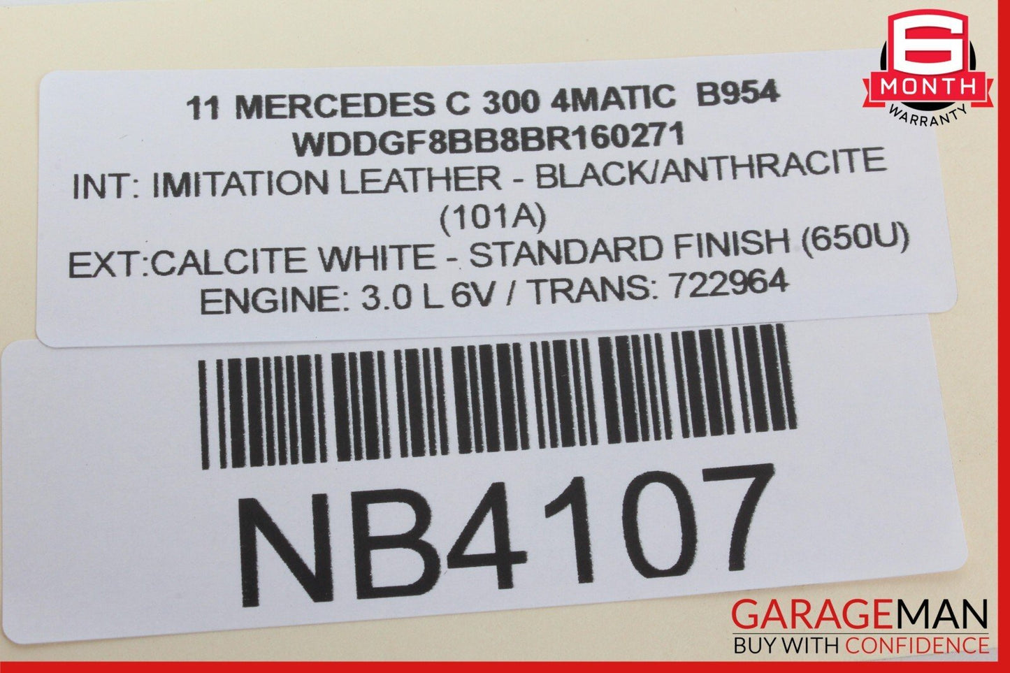 08-14 Mercedes W204 C300 4MATIC Front Left Side Door Control Module OEM